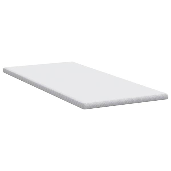 Matratzenpads Weiß 90 x 200 cm 100% Polyester Jacquardstoff