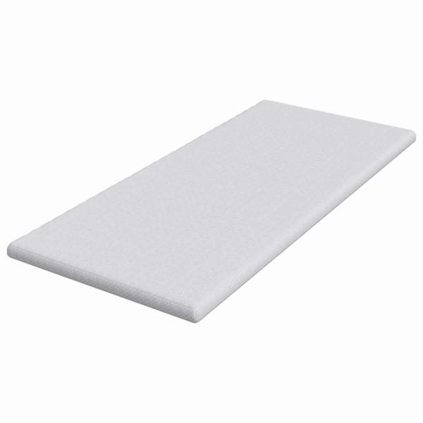 Matratzenpads Weiß 120 x 200 cm 100% Polyester Jacquardstoff