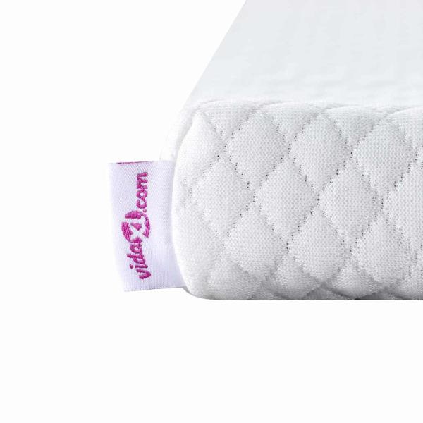 Matratzenpads Weiß 90 x 190 cm 100% Polyester Jacquardstoff