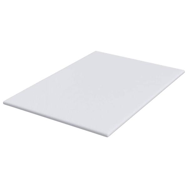 Matratzenpads Weiß 140 x 190 cm 100% Polyester Jacquardstoff