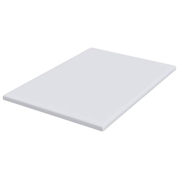 Matratzenpads Weiß 160 x 200 cm 100% Polyester Jacquardstoff