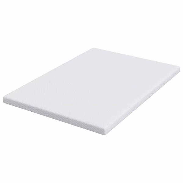 Matratzenpads Weiß 140 x 200 cm 100% Polyester Jacquardstoff