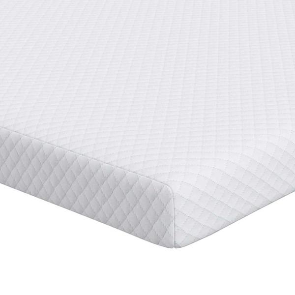 Matratzenpads Weiß 160 x 200 cm 100% Polyester Jacquardstoff