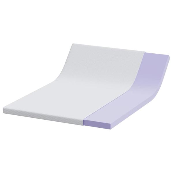 Matratzenpads Weiß 160 x 200 cm 100% Polyester Jacquardstoff