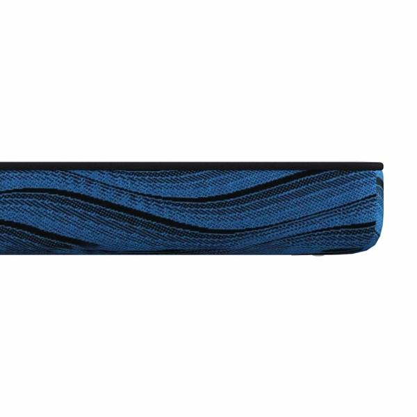 Matratzenpads Weiß und Blau 90 x 190 cm