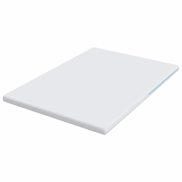 Matratzenpads Weiß 160 x 200 cm 100% Polyester Jacquardstoff