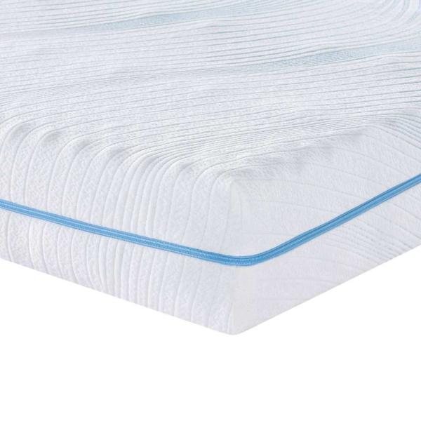 Matratzen Weiß 140 x 190 cm 100% Polyester Jacquardstoff