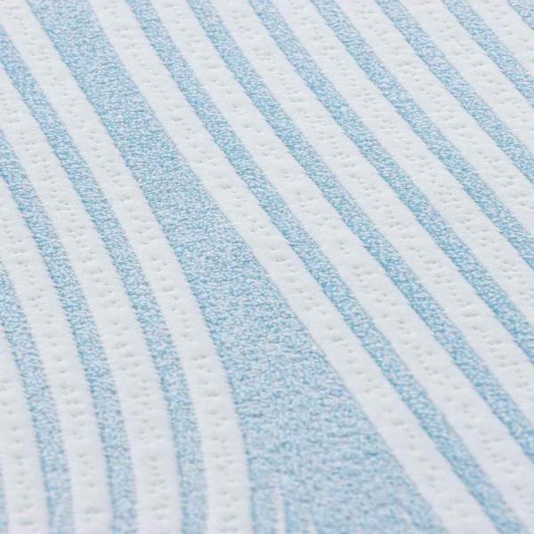 Matratzen Weiß 140 x 190 cm 100% Polyester Jacquardstoff