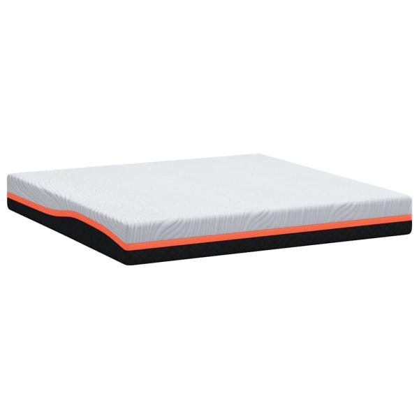 Matratzen Weiß, Grau 200 x 200 cm 100% Polyester Jacquardstoff