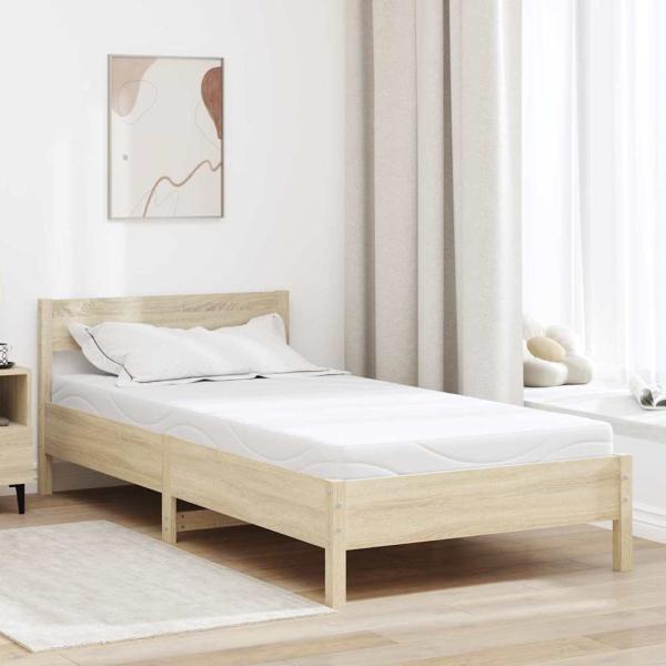ARDEBO.de - Matratzen Weiß 90 x 190 cm 100% Polyester-Gewebe