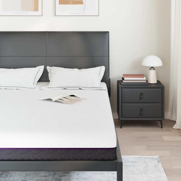 Matratzen Weiß und Grau 100% Polyester Jacquardstoff