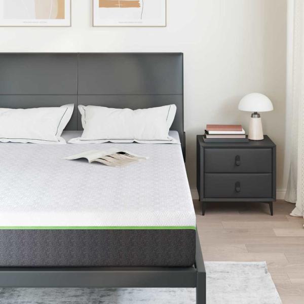 Matratzen Weiß und Grau 100% Polyester Jacquardstoff