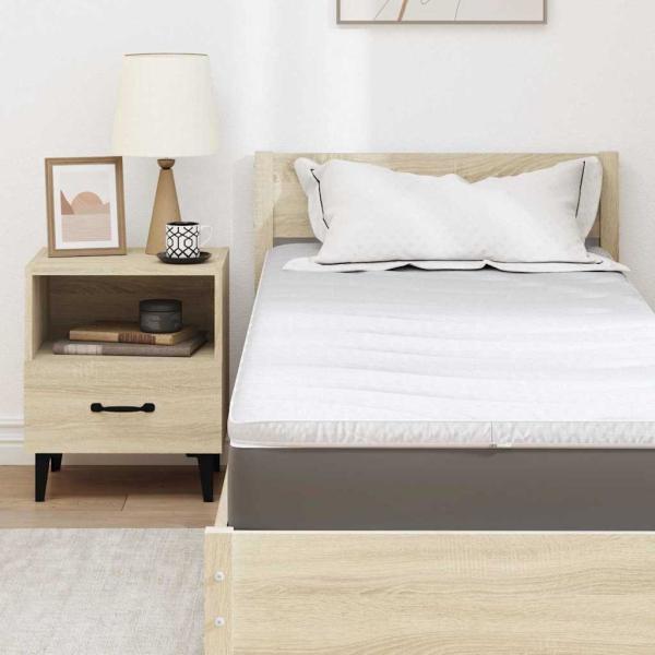 Matratzenpads Weiß 70 x 200 cm Nicht klebendes Polyester