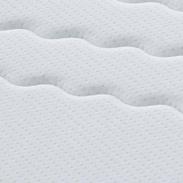 Matratzen Weiß, Grau 90 x 200 cm Strickstoff