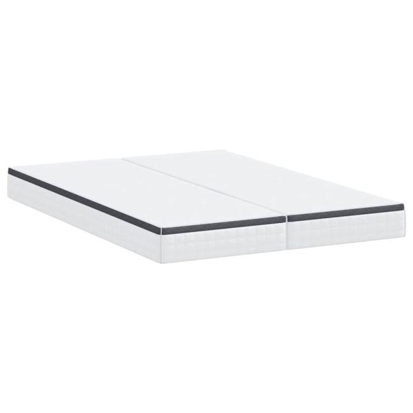 Matratzen 2 pcs Weiß, Grau 70 x 190 cm Strickstoff