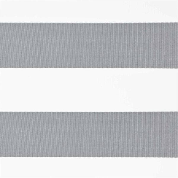 Balkon Sichtschutz Anthrazit und Weiß 115 x 115 cm Stoff