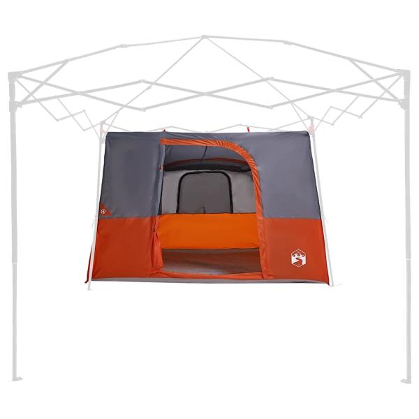 Zelt mit Dach Sonstiges Grau und Orange und Schwarz