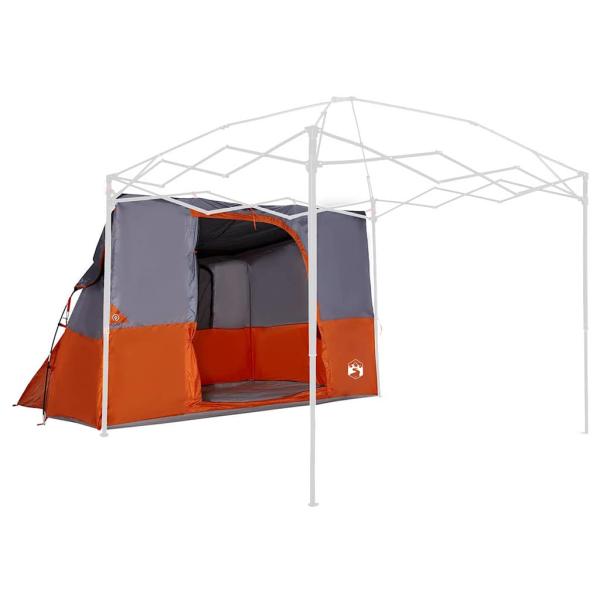 Innenzelt mit Dach Grau und Orange 280 x 220 x 176 cm Taft