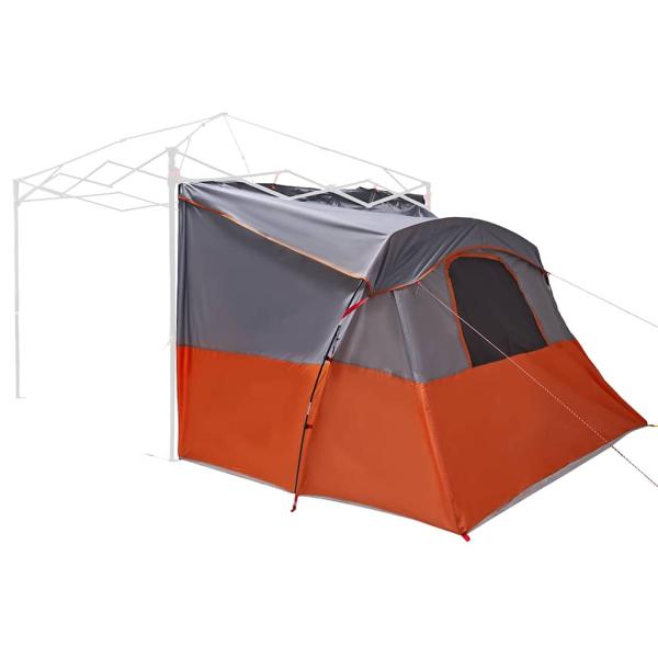 Innenzelt mit Dach Grau und Orange 280 x 220 x 176 cm Taft