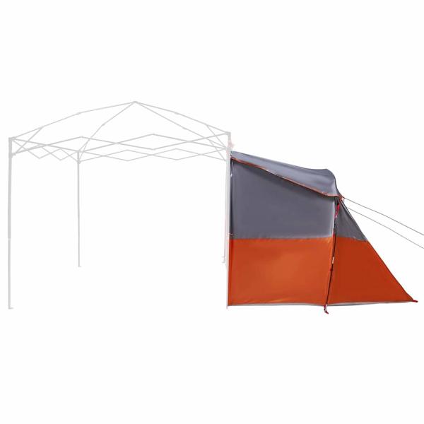 Zelt mit Dach Sonstiges Grau und Orange und Schwarz