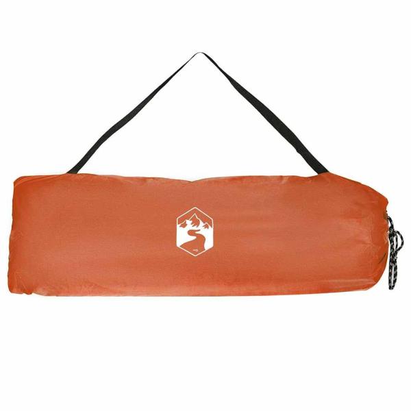 Zelt mit Dach Sonstiges Grau und Orange und Schwarz