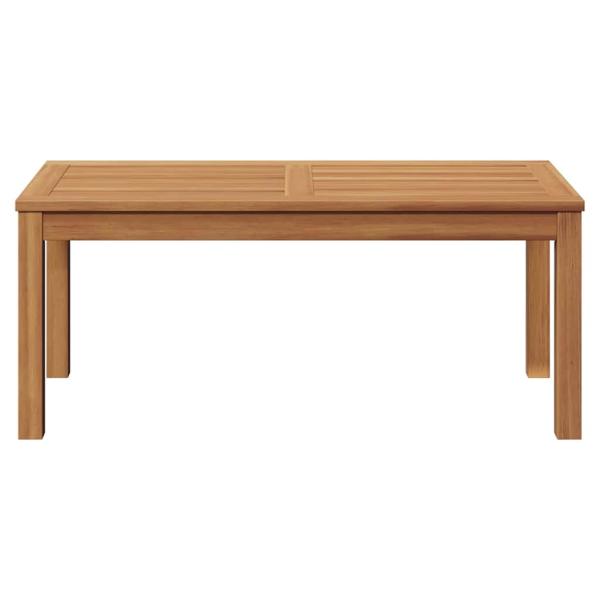 Gartentisch Braun 95 x 45 x 40 cm Massives Teakholz