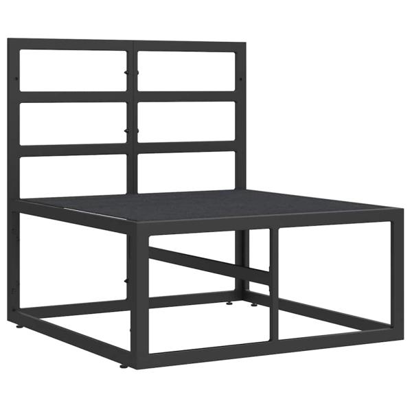 Gartenmöbel-Sets mit Kissen mit Kissen Schwarz und Anthrazit