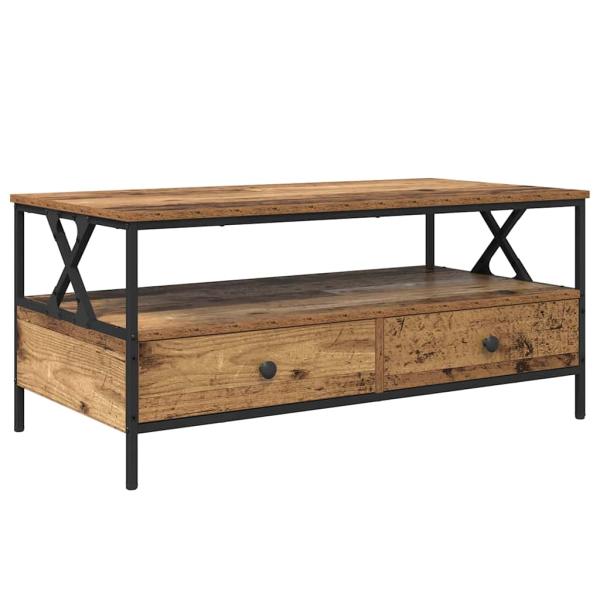 Couchtisch Altholz 100 x 51 x 45 cm Holzwerkstoff