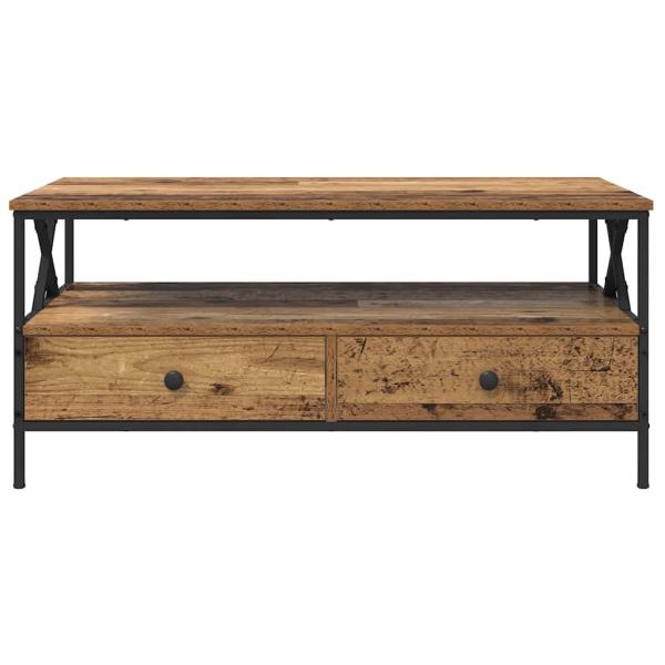Couchtisch Altholz 100 x 51 x 45 cm Holzwerkstoff
