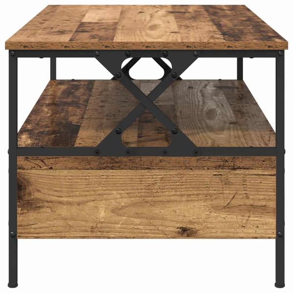 Couchtisch Altholz 100 x 51 x 45 cm Holzwerkstoff