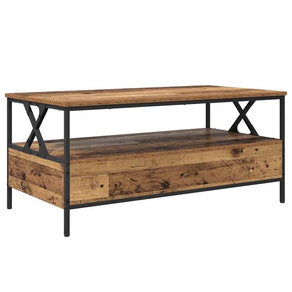 Couchtisch Altholz 100 x 51 x 45 cm Holzwerkstoff