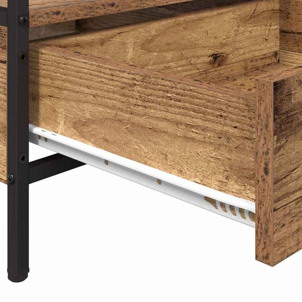 Couchtisch Altholz 100 x 51 x 45 cm Holzwerkstoff