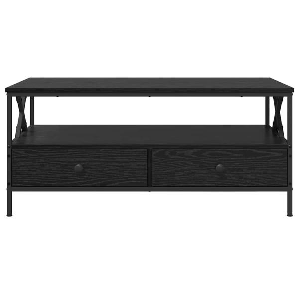 Couchtisch Schwarze Eiche 100 x 51 x 45 cm Holzwerkstoff