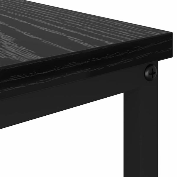 Couchtisch Schwarze Eiche 100 x 51 x 45 cm Holzwerkstoff