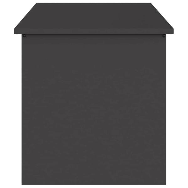 Außenlagerbox Schwarz 100 x 50.5 x 50 cm Kaltgewalzter Stahl