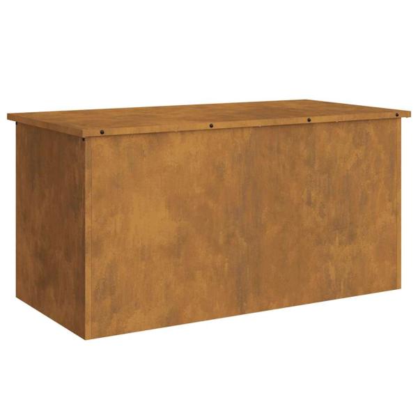 Außenlagerbox mit Speicher Braun 100 x 50.5 x 50 cm