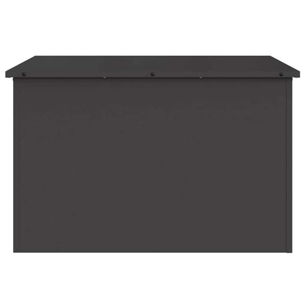 Außenlagerbox Schwarz 80 x 50.5 x 50 cm Kaltgewalzter Stahl