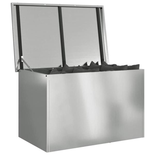Außenlagerbox Silber 80 x 50.5 x 50 cm Verzinkter Stahl