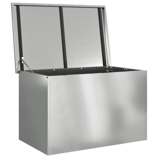 Außenlagerbox Silber 80 x 50.5 x 50 cm Verzinkter Stahl