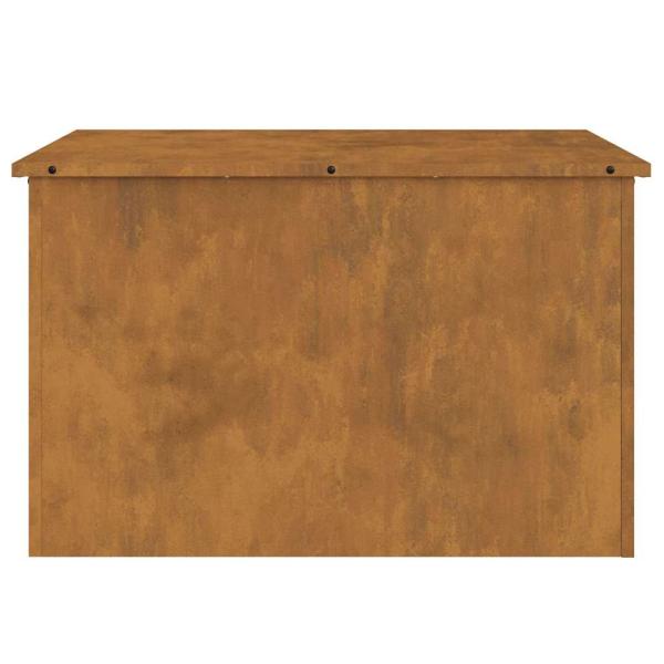 Außenlagerbox mit Speicher Braun 80 x 50.5 x 50 cm