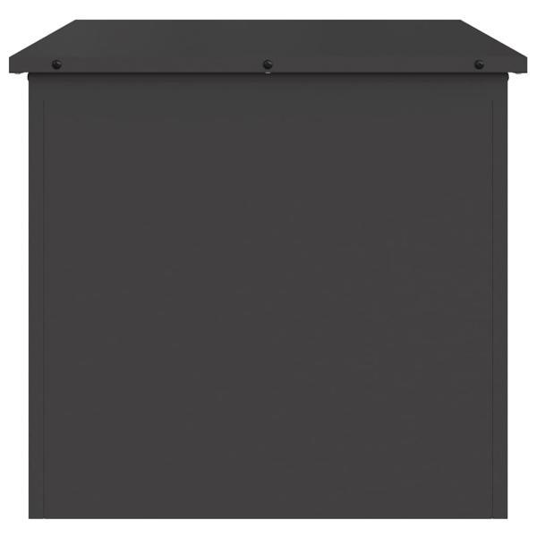 Außenlagerbox Schwarz 55 x 50.5 x 50 cm Kaltgewalzter Stahl