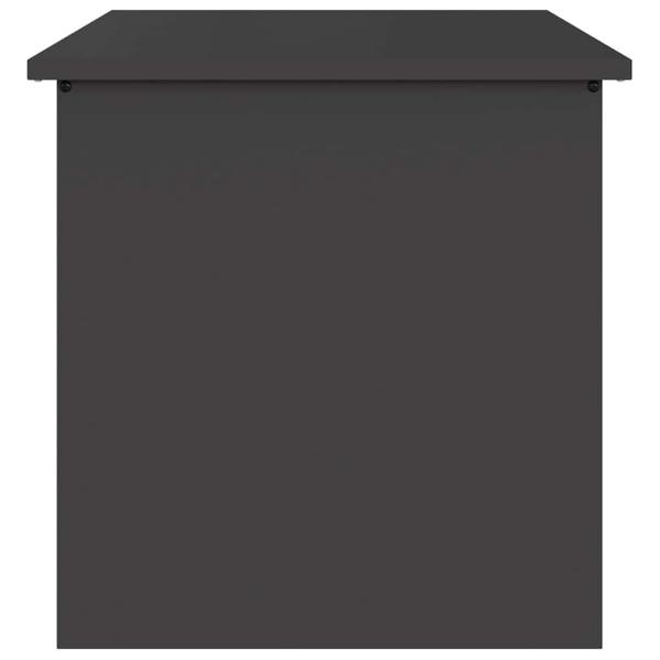Außenlagerbox Schwarz 55 x 50.5 x 50 cm Kaltgewalzter Stahl