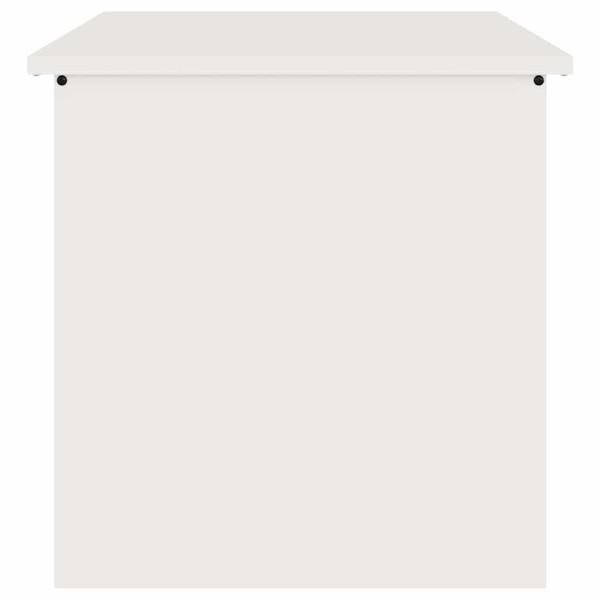 Außenlagerbox Weiß 55 x 50.5 x 50 cm Kaltgewalzter Stahl