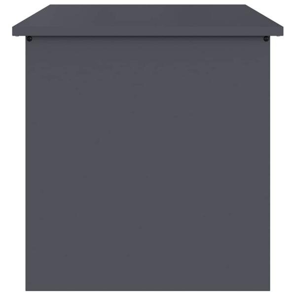 Außenlagerbox Anthrazit 55 x 50.5 x 50 cm Kaltgewalzter Stahl