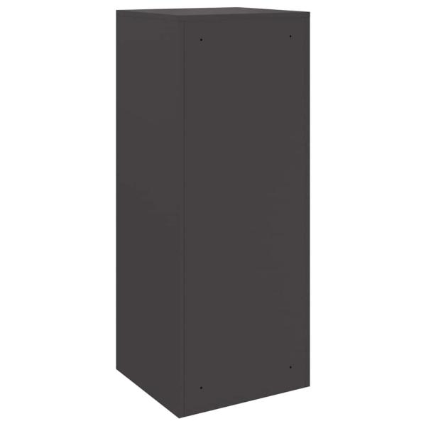 Paketdrop-Box Schwarz 41 x 38 x 103 cm Stahl