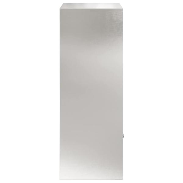 Paketdrop-Box Schwarz 41 x 38 x 103 cm Edelstahl