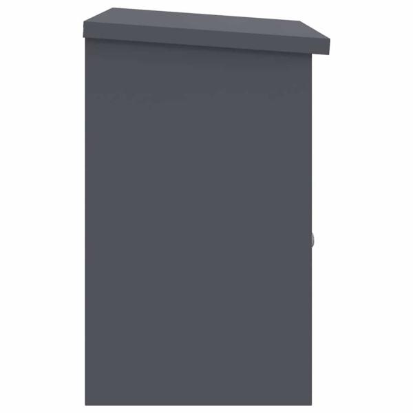 Paketdrop-Box Anthrazit 44 x 35 x 59 cm Stahl