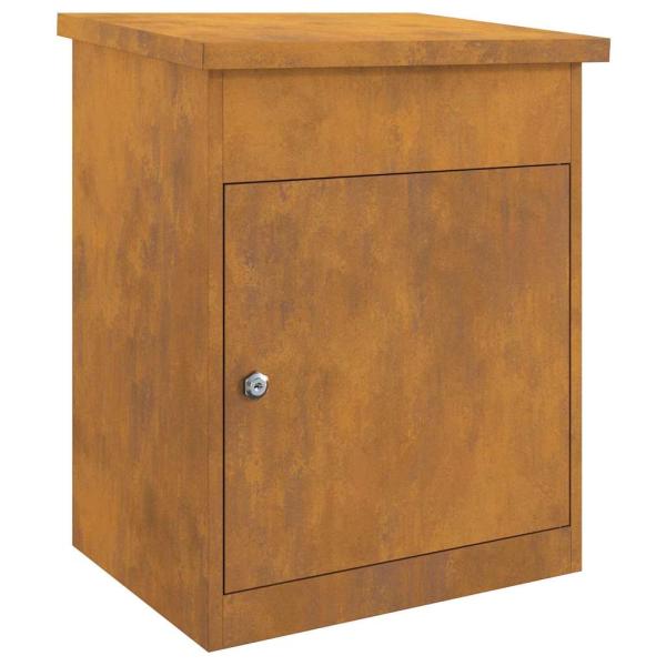 Paketdrop-Box Rostig 44 x 35 x 59 cm