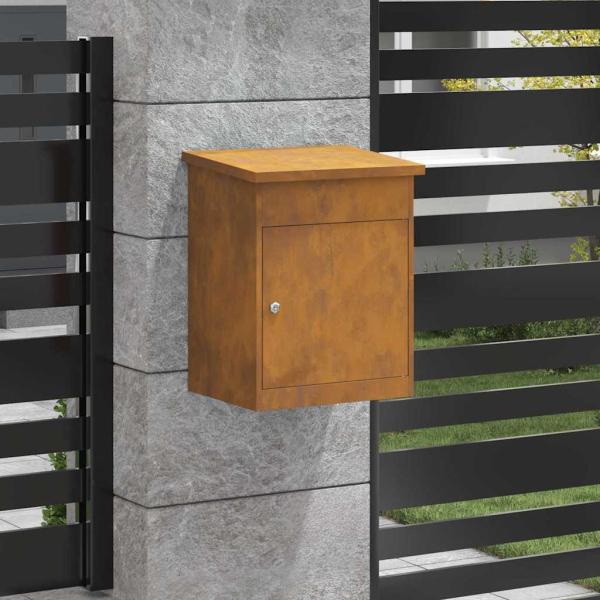 Paketdrop-Box Rostig 44 x 35 x 59 cm