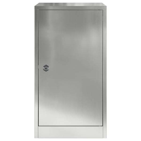 Briefkasten Schwarz 30 x 23 x 55 cm Verzinkter Stahl